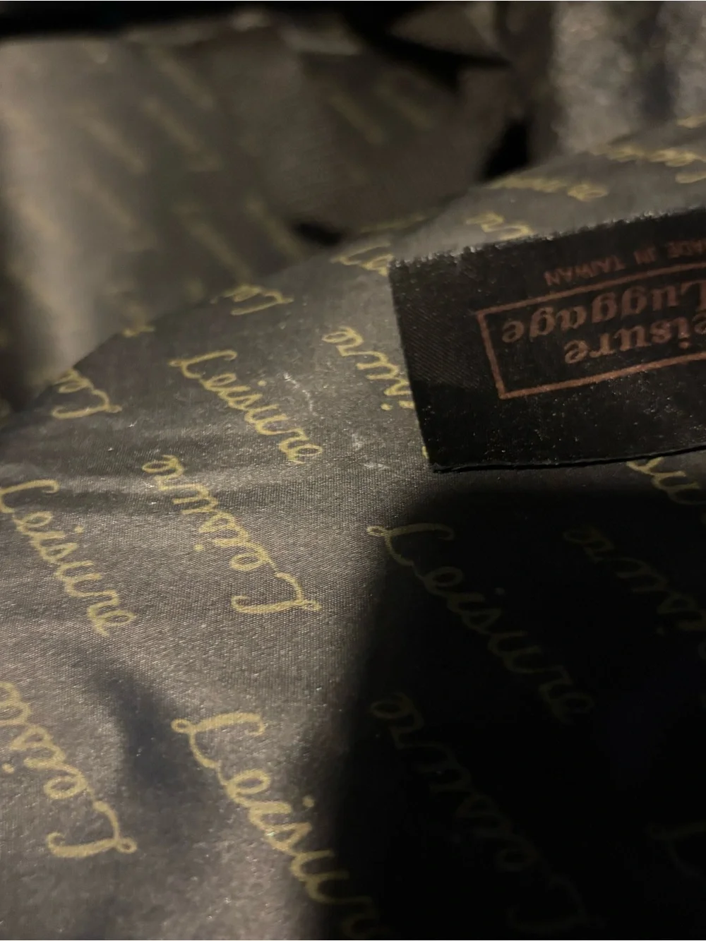Vintage Leisure Luggage Gray Tweed Travel Tote